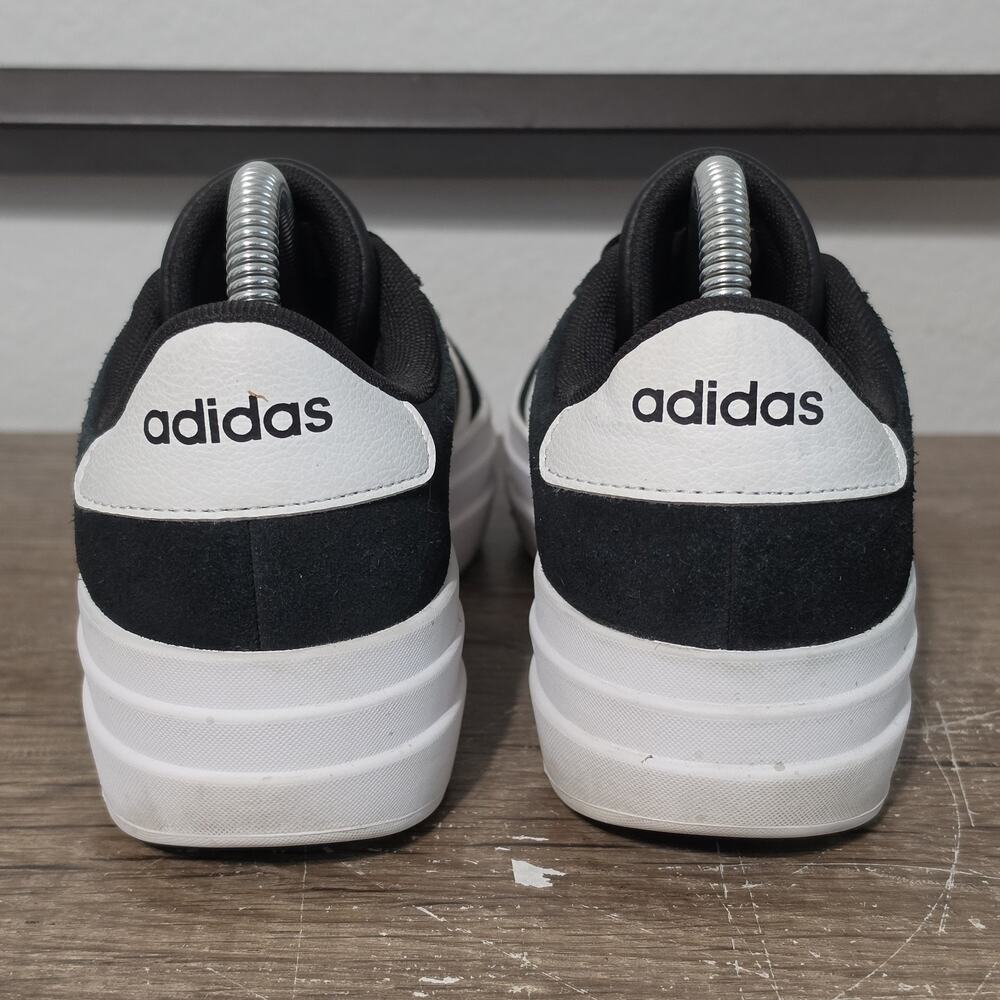 Adidas VL Court Bold Women's Casual Platform Shoes Sneakers Size 7 Black - Picture 4 of 9